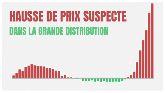 Une hausse des prix alimentaires très suspecte dans la grande distribution image