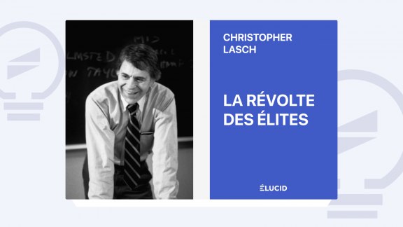 La Révolte des élites - Christopher Lasch image