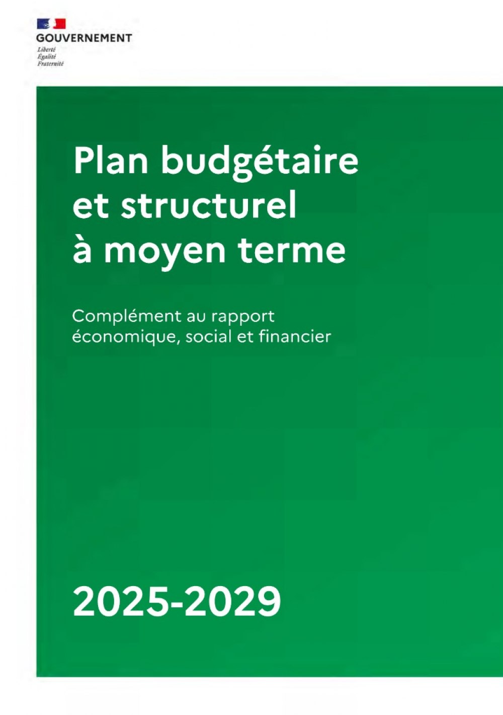 plan-budgetaire-structurel-france-2025-2029