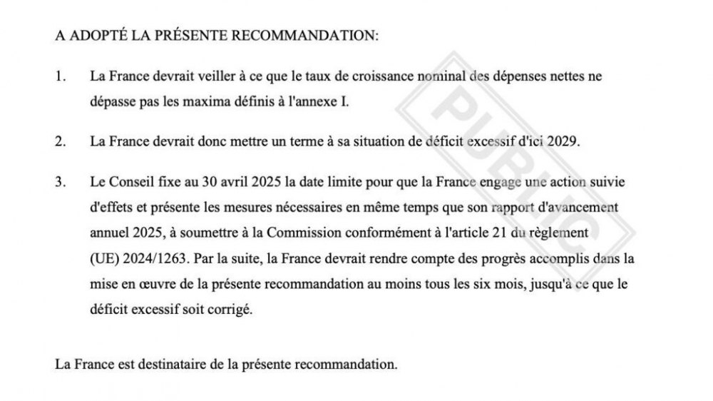 recommandation-france-conseil-UE-janvier-2025