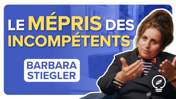 Une élite incompétente qui méprise son peuple : voilà le néolibéralisme ! Barbara Stiegler image